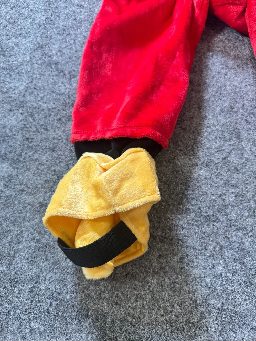 Disney Mickey Mouse Costume 4T 5T Plush Halloween Outfit Rare HTF
